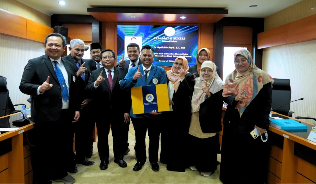 Syaifullah Asyik Raih Gelar Doktor Cumlaude, Angkat Strategi Pembiayaan UMKM BPR Syariah Sampang
